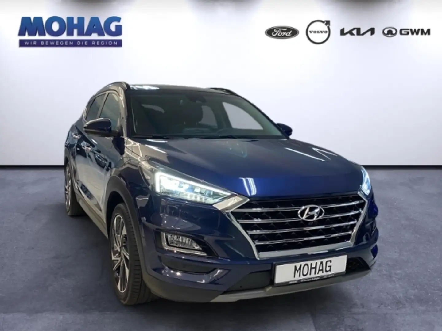 Hyundai TUCSON *Premium 4WD*elektr.Panoramadach*360Kamera* Bleu - 2