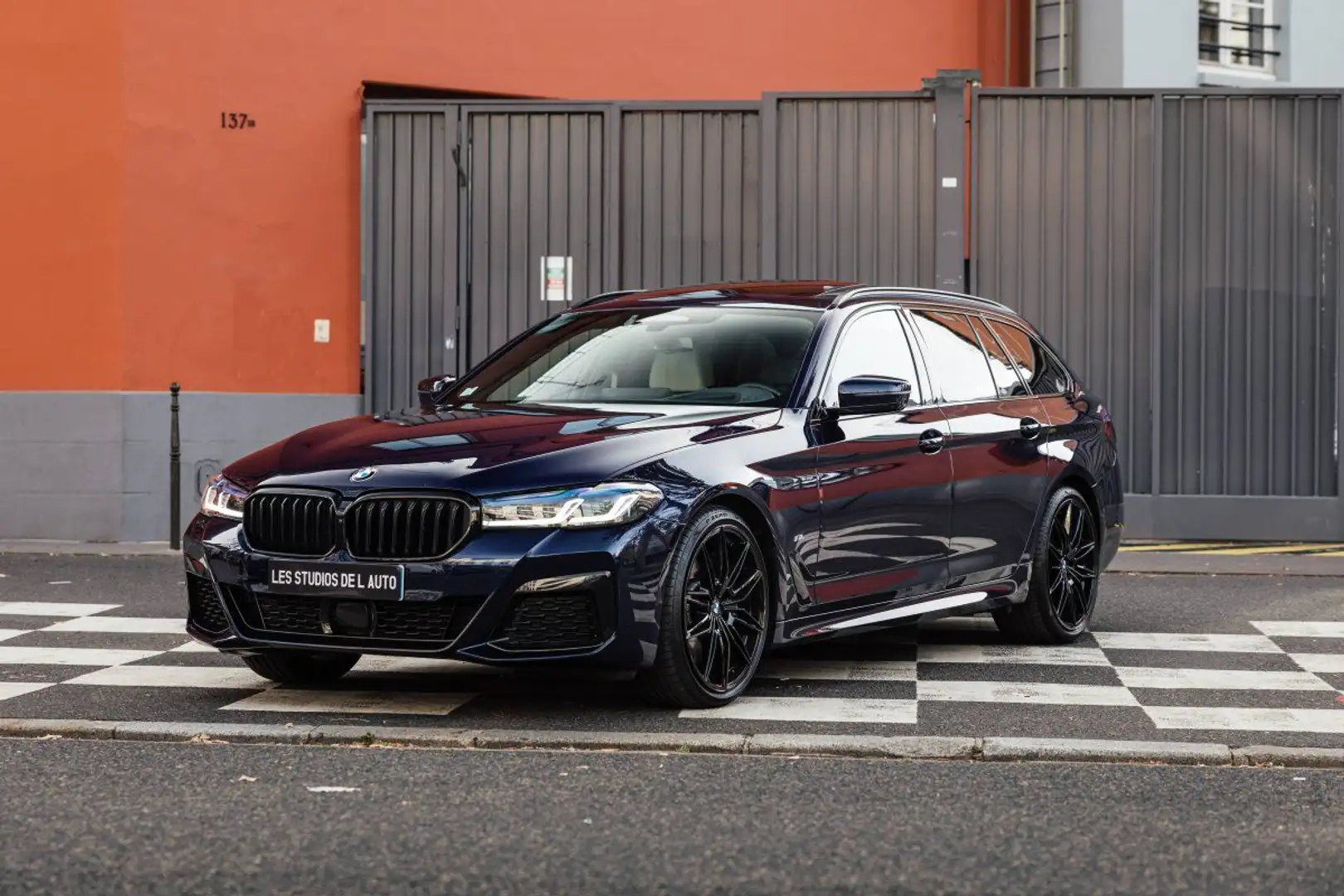 BMW 540 Touring VI (G31) 540iA xDrive 340ch M Sport Steptr Blauw - 1