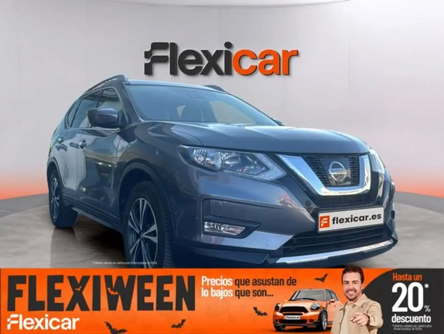 Nissan X-Trail 1.6 DIG-T ACENTA 7 Plaza+Techo Gris - 1