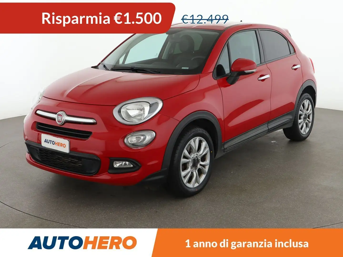 Fiat 500X 1.3 M-Jet Pop Star 95 CV Rot - 1