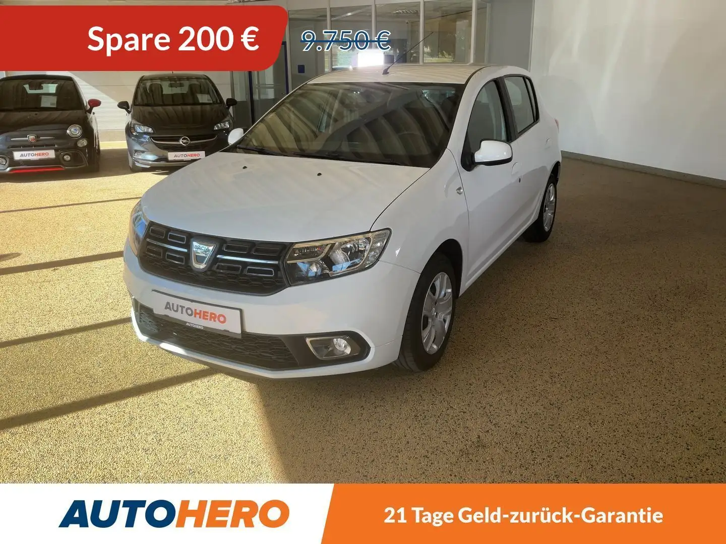 Dacia Sandero 0.9 TCe Laureate *NAVI*TEMPO*PDC*KLIMA* Weiß - 1