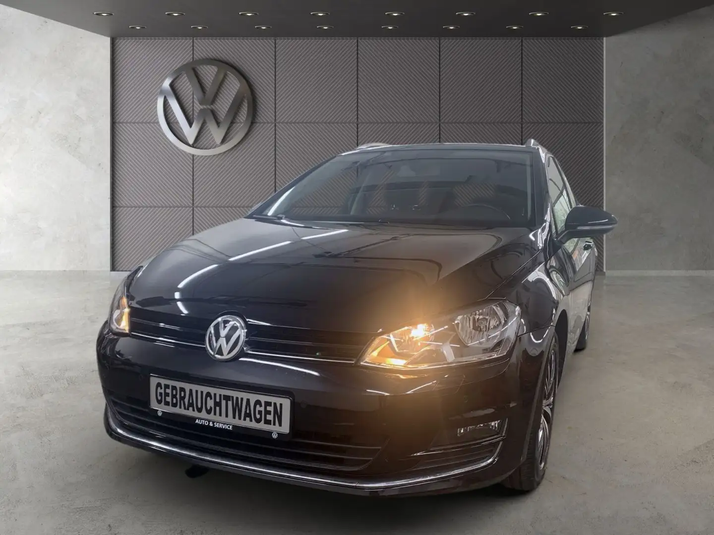 Volkswagen Golf Variant 1.4 TSI Allstar*NAVI*AHK*TEMPOM*UVM Fekete - 2