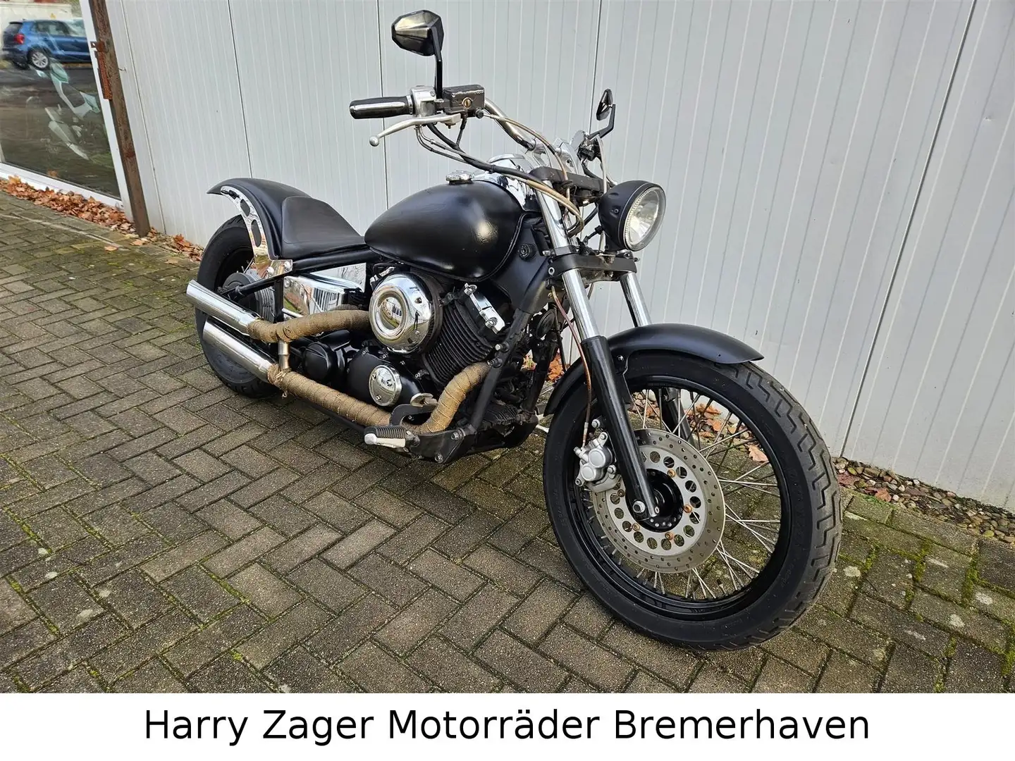 Yamaha XVS 650 Drag Star Classic Teileträger Negro - 1