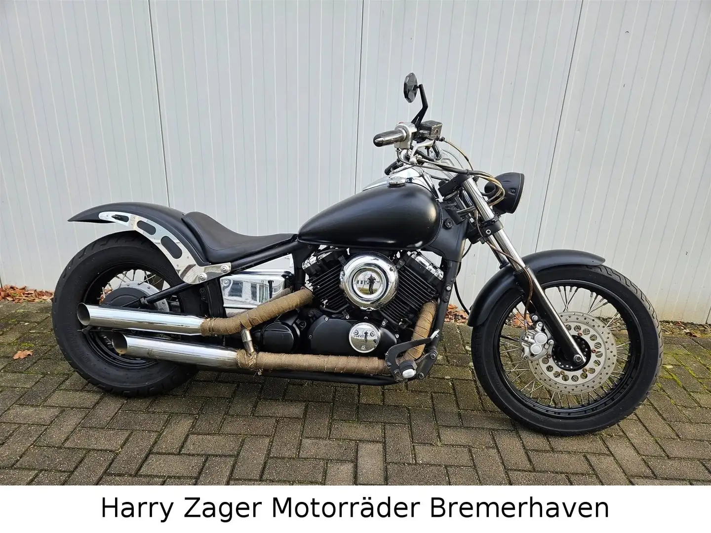 Yamaha XVS 650 Drag Star Classic Teileträger Negro - 2