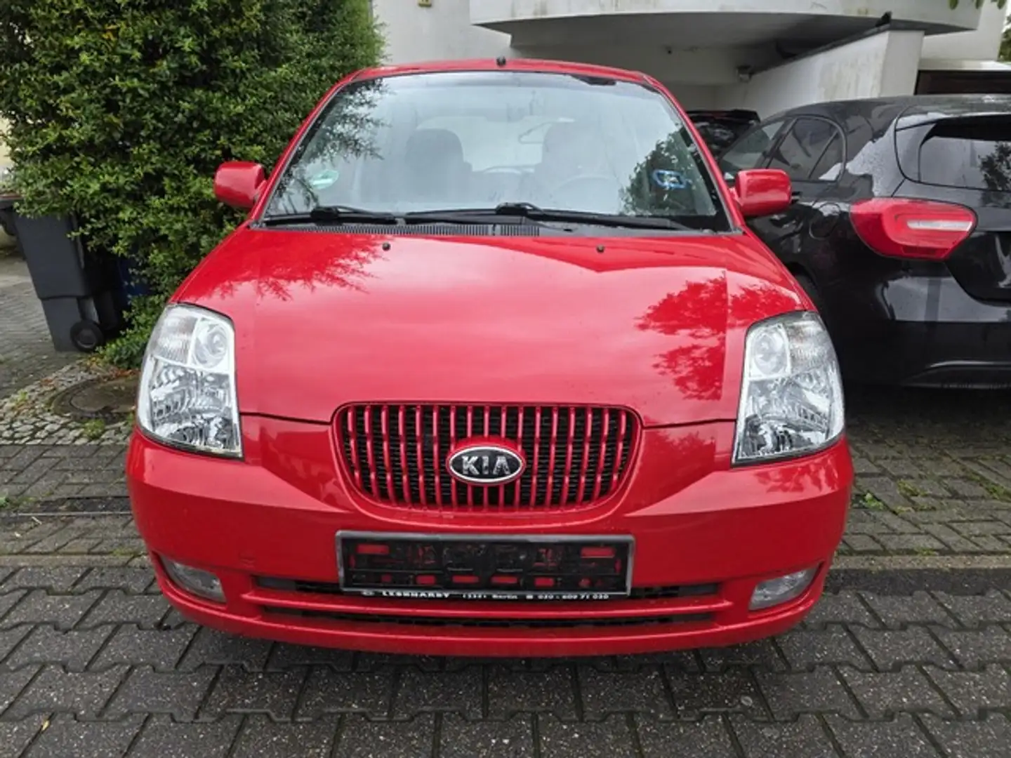 Kia Picanto EX, AUTOMATIK,1.Hand, u-frei Scheckheft Rouge - 2