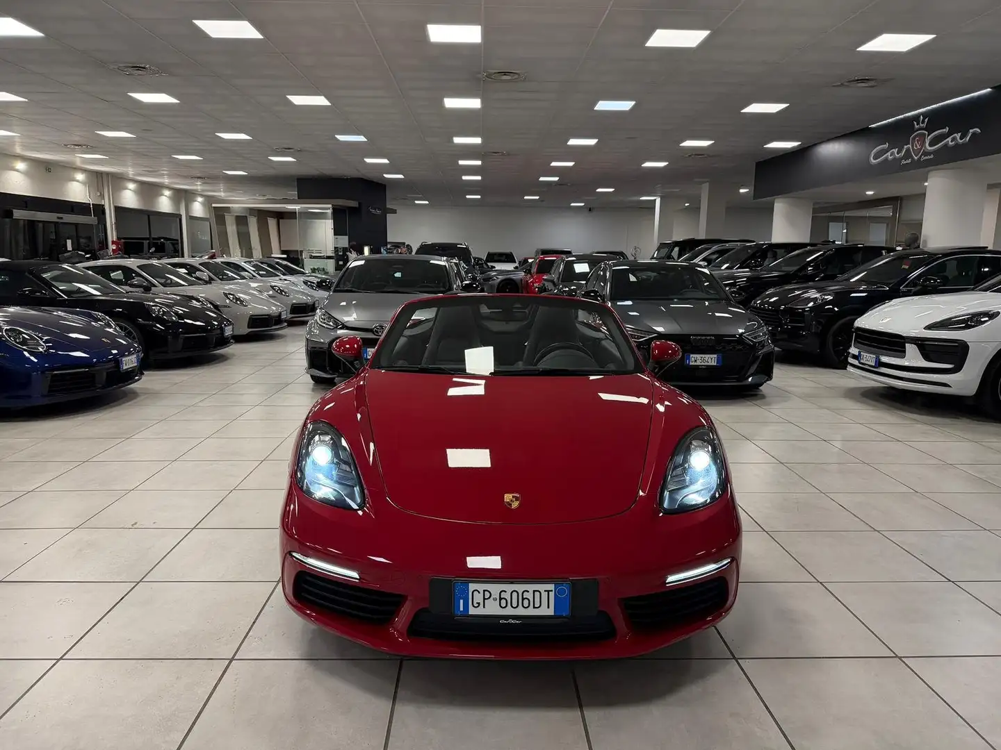 Porsche Boxster 718 2.0 300cv pdk       ** IVA ESPOSTA ** Rosso - 2