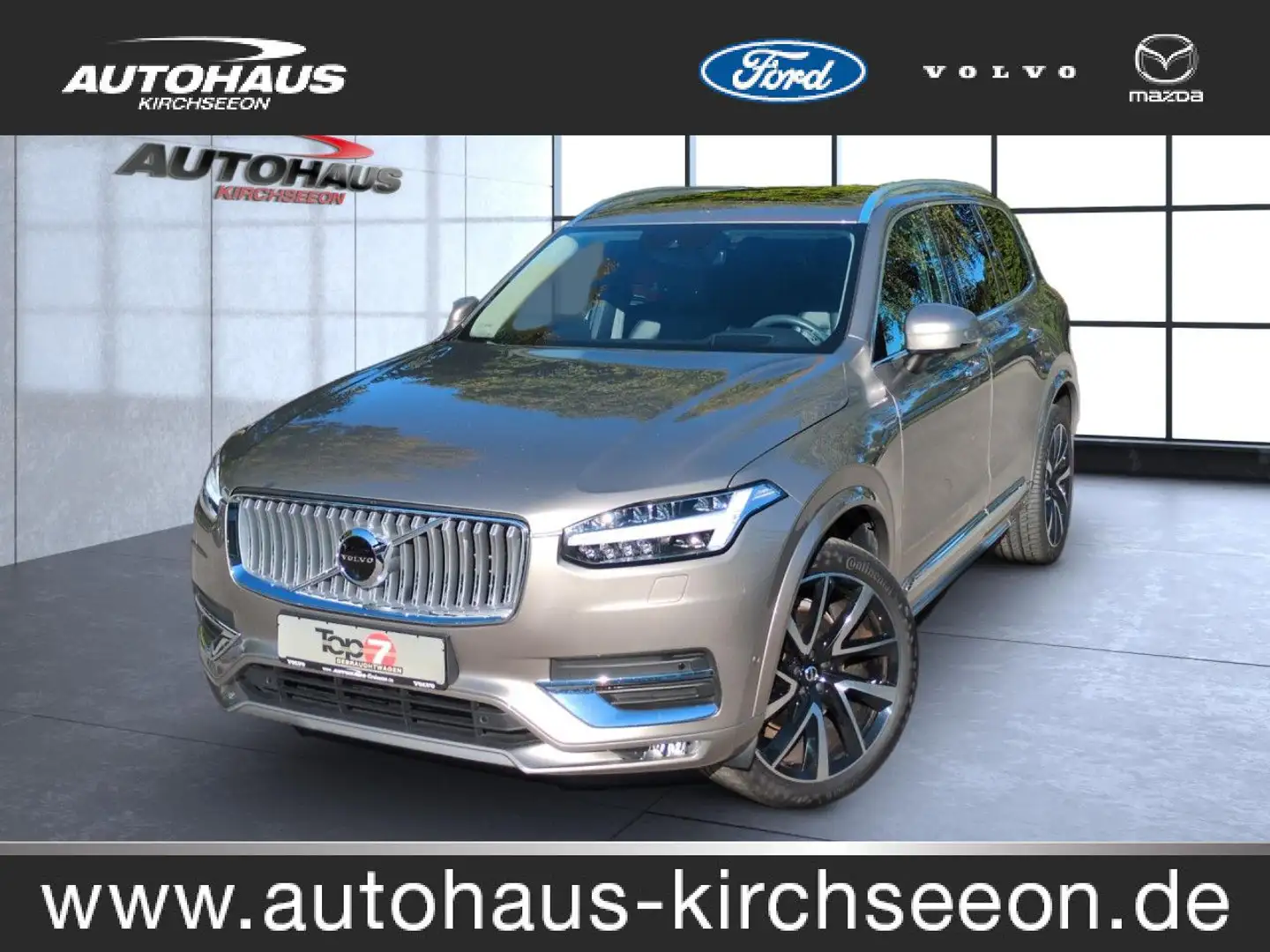 Volvo XC90 B6 (Benzin) Inscription AWD Automatik Navi Gris - 1