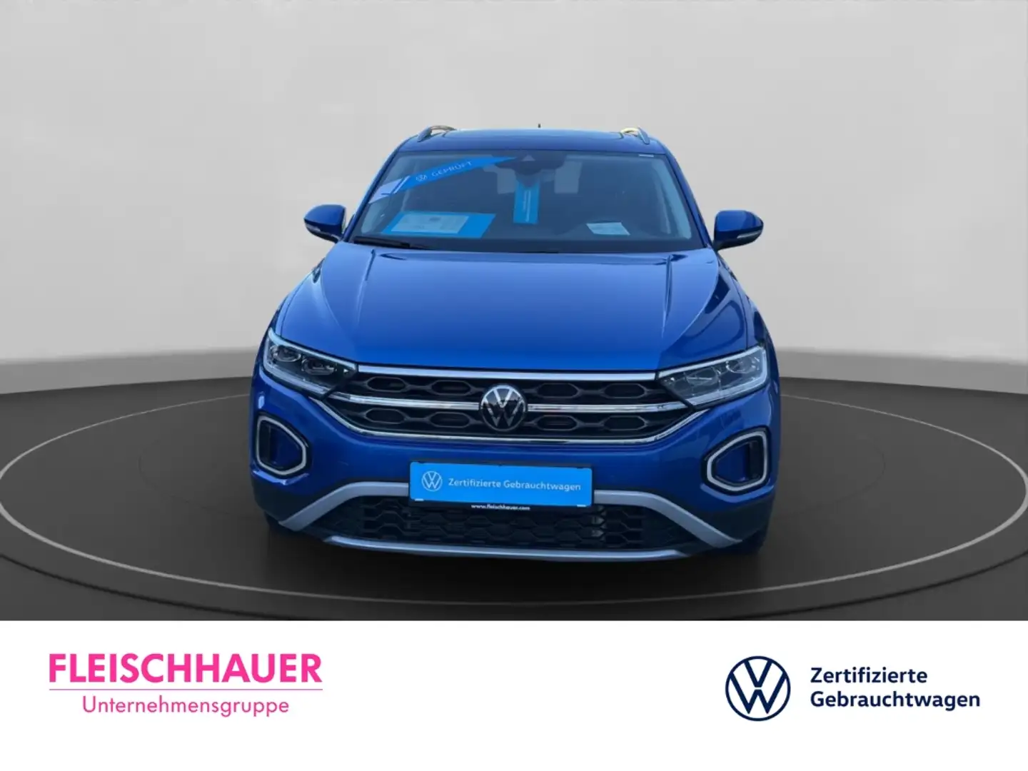 Volkswagen T-Roc Style 1.5 DSG+SHZ+LED+DAB+PANORAMAD+ACC Blau - 2