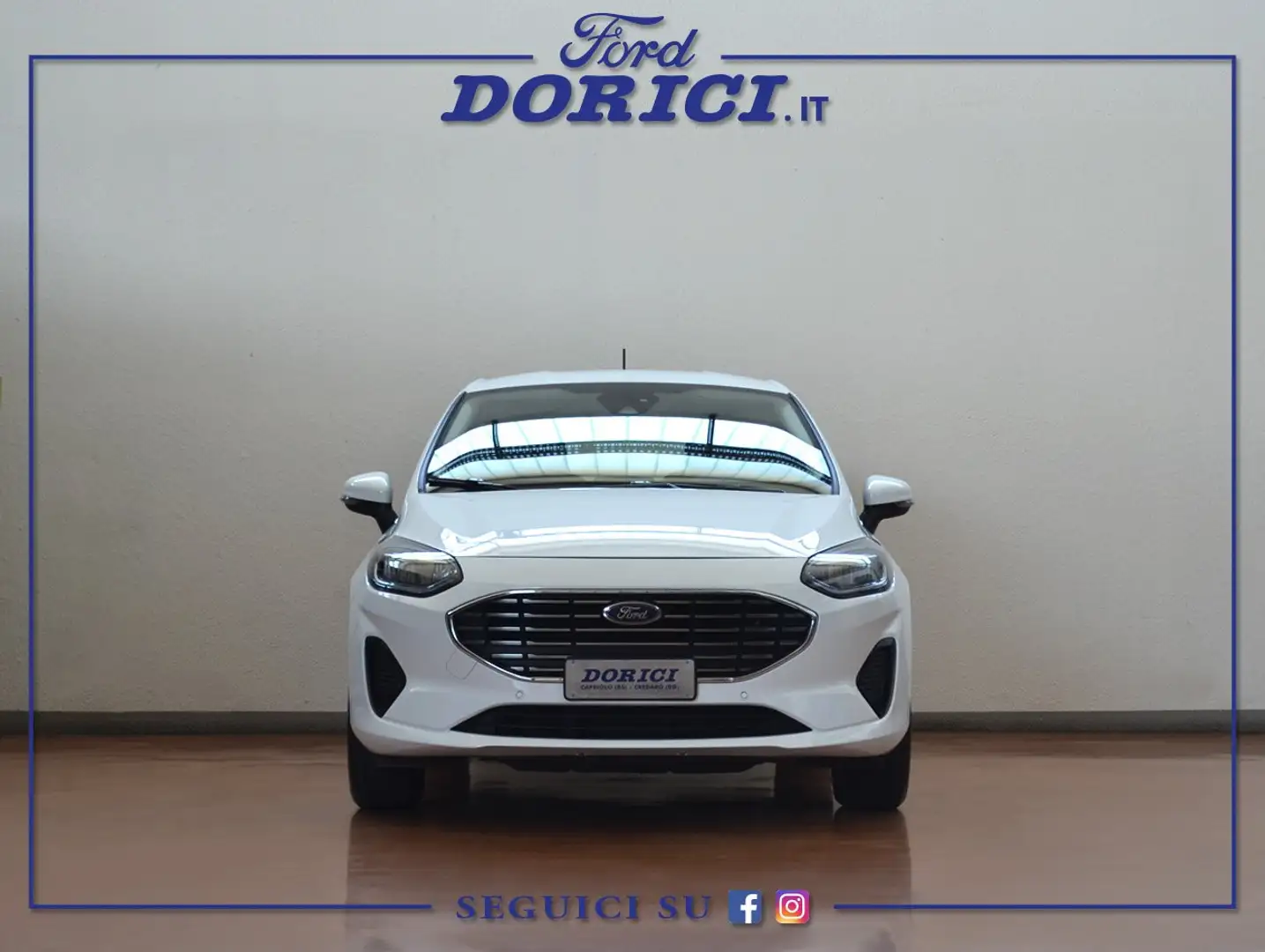 Ford Fiesta 1.1 Titanium 75cv Bianco - 2
