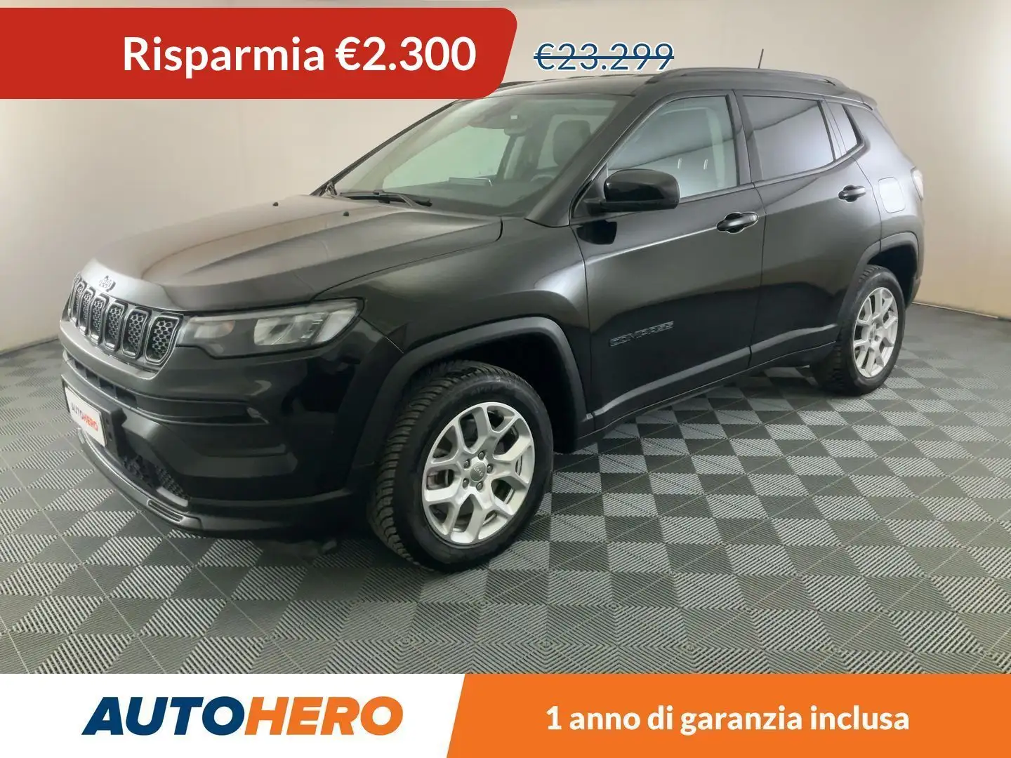 Jeep Compass 1.3 T4 4xe Plug-in Hybrid Longitude Nero - 1