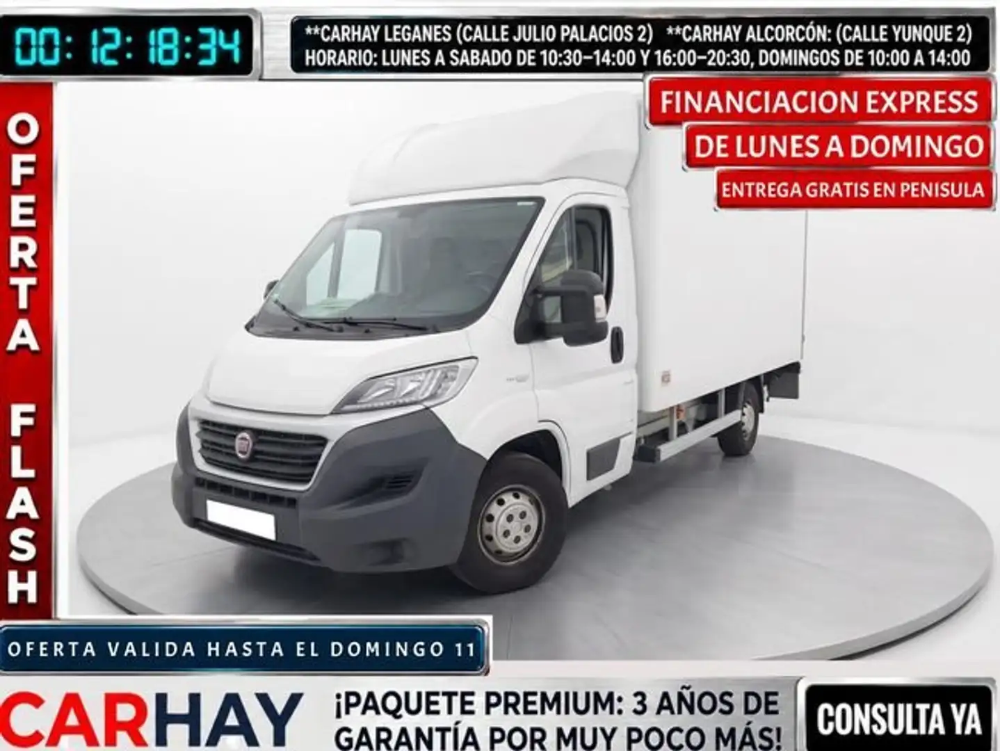 Fiat Ducato SC VU 2 Chasis Cabina Maxi 3.5 XL 2.3 Blanco - 1
