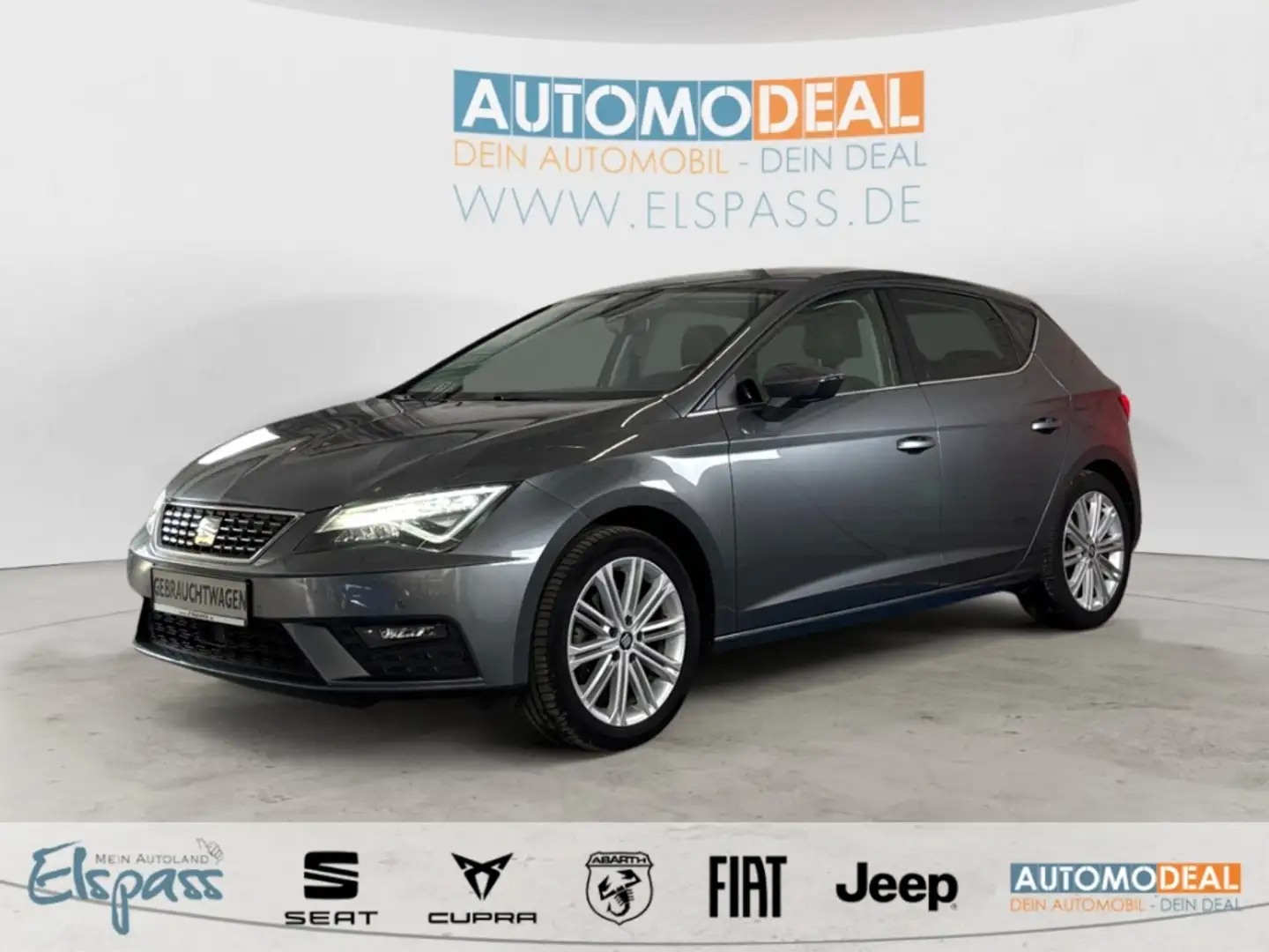 SEAT Leon Xcellence NAV LED KAMERA SITZ.HZG TEMPOMAT APPLE/A Grau - 1