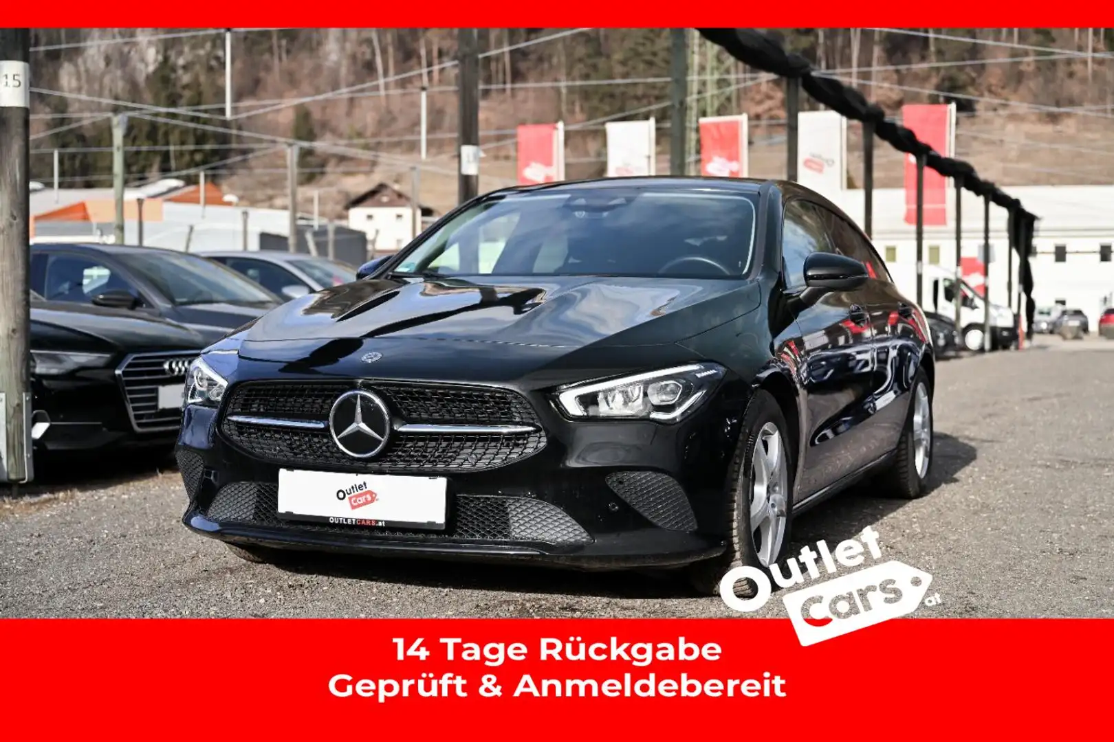 Mercedes-Benz CLA 200 d SB Aut. LED+RADAR+LEDER+360KAM+CARPLAY Schwarz - 1