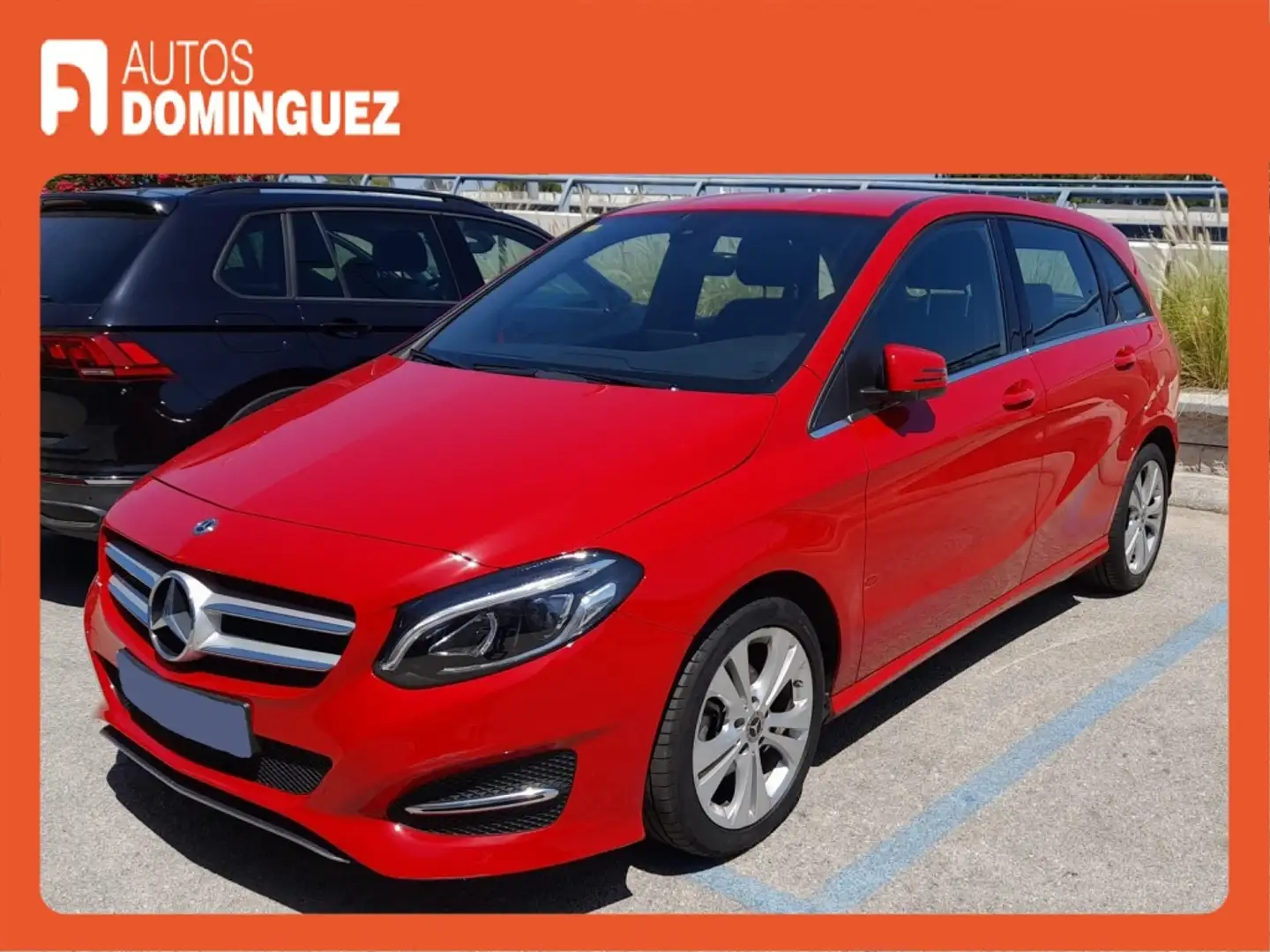 Mercedes-Benz B 180 180d 7G-DCT Rojo - 1