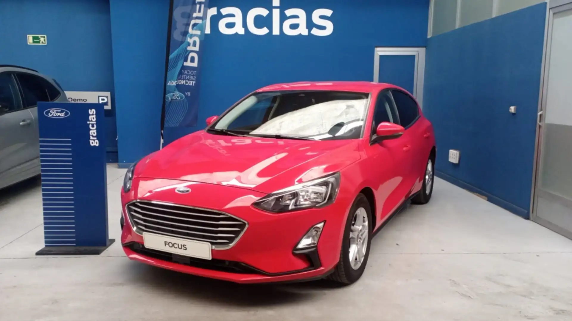 Ford Focus 1.0 Ecoboost MHEV Trend+ 125 Rouge - 1
