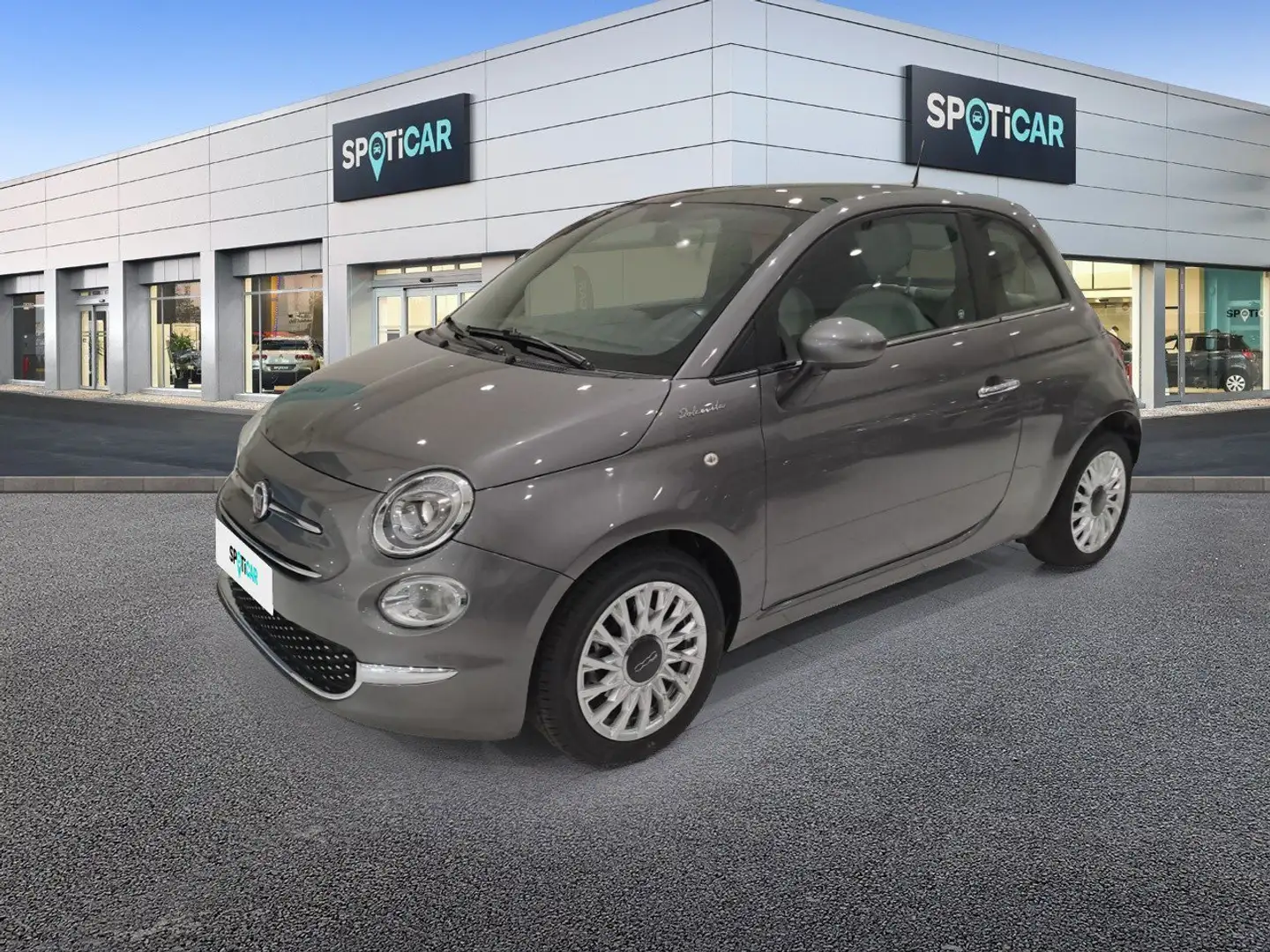 Fiat 500 1.0 70cv Ibrido Dolcevita Grigio - 1