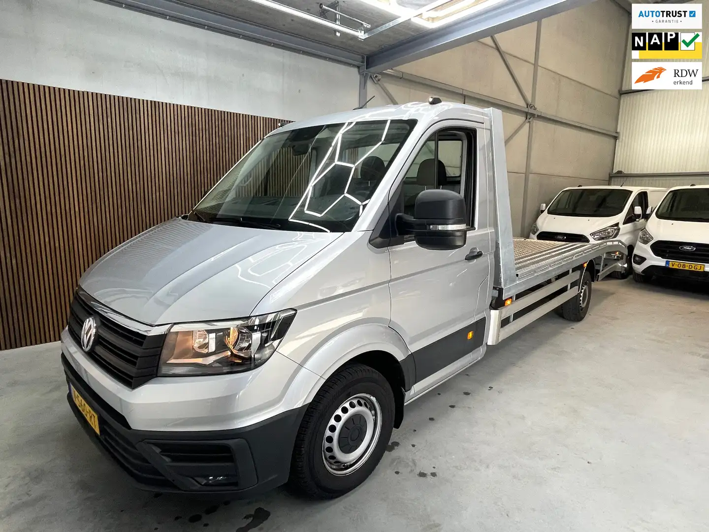 Volkswagen Crafter 35 2.0 TDI 177 PK AUTOTRANSPORTER / OPRIJWAGEN L4 Zilver - 1