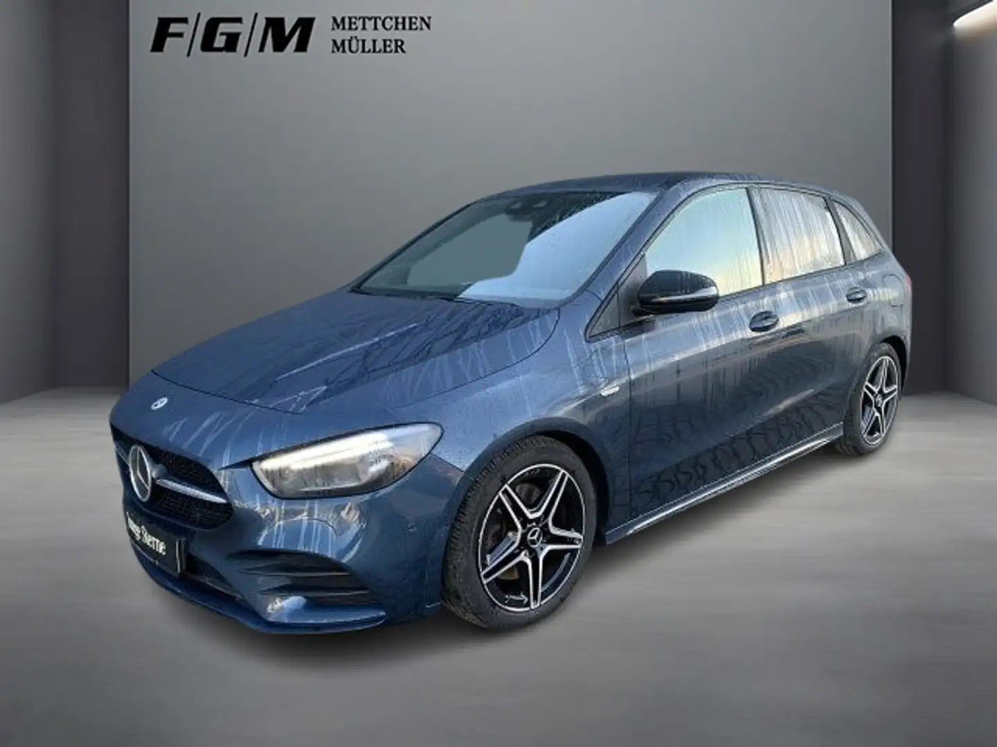 Mercedes-Benz B 250 4Matic AMG Line +Wide+MBUX+AHK+MBeam+Navi Niebieski - 1
