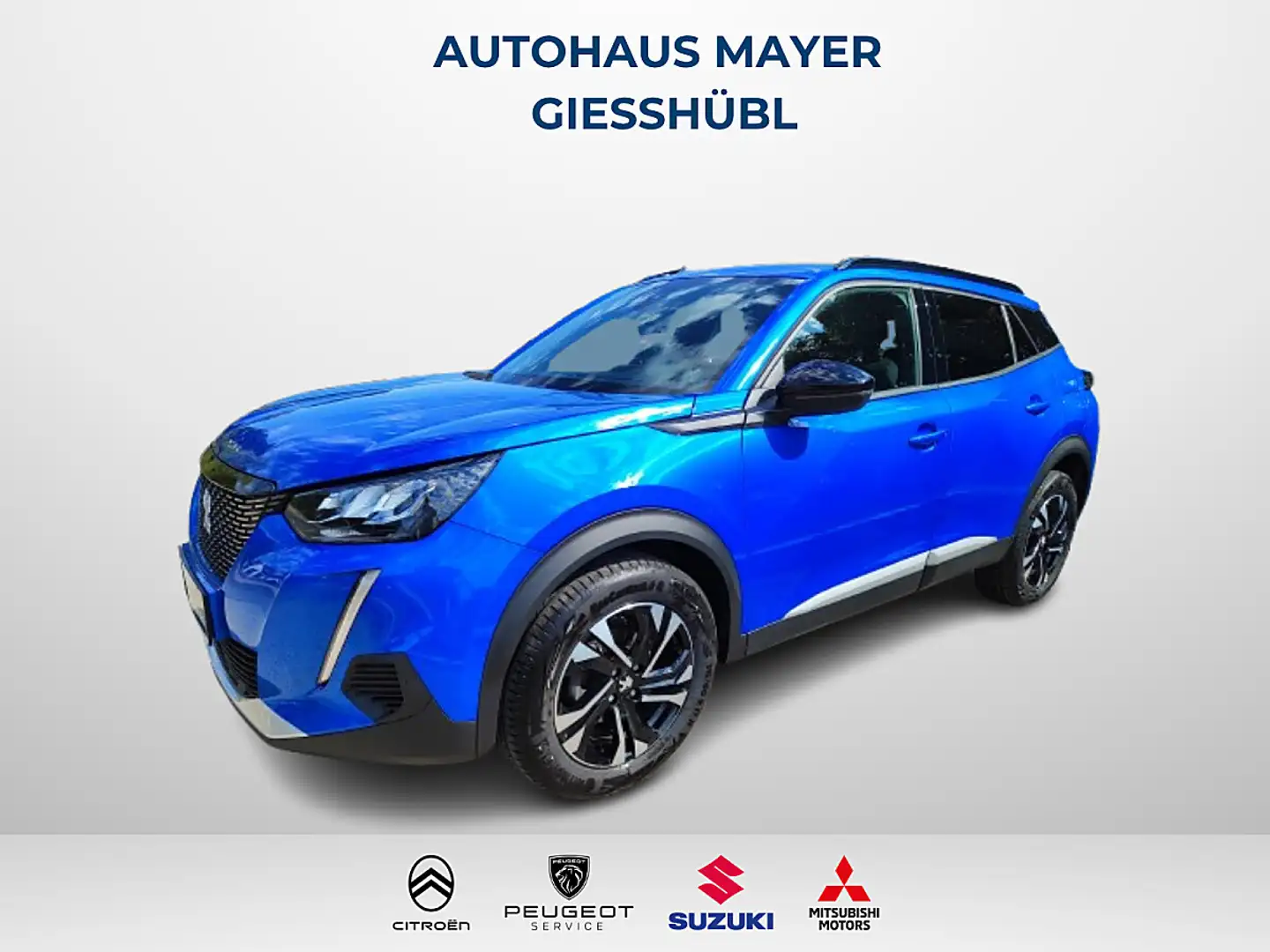 Peugeot 2008 PureTech 130 S&S Allure EAT8 Blau - 1