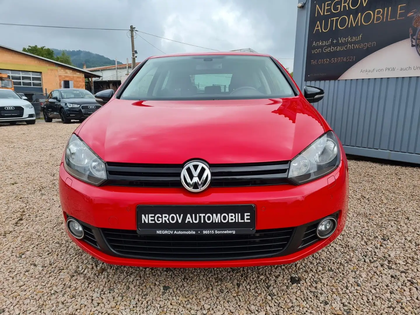 Volkswagen Golf VI Match Rouge - 2