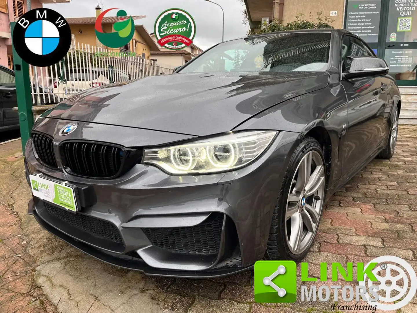 BMW 435 i Coupé 306cv xDrive Automatic Gris - 1