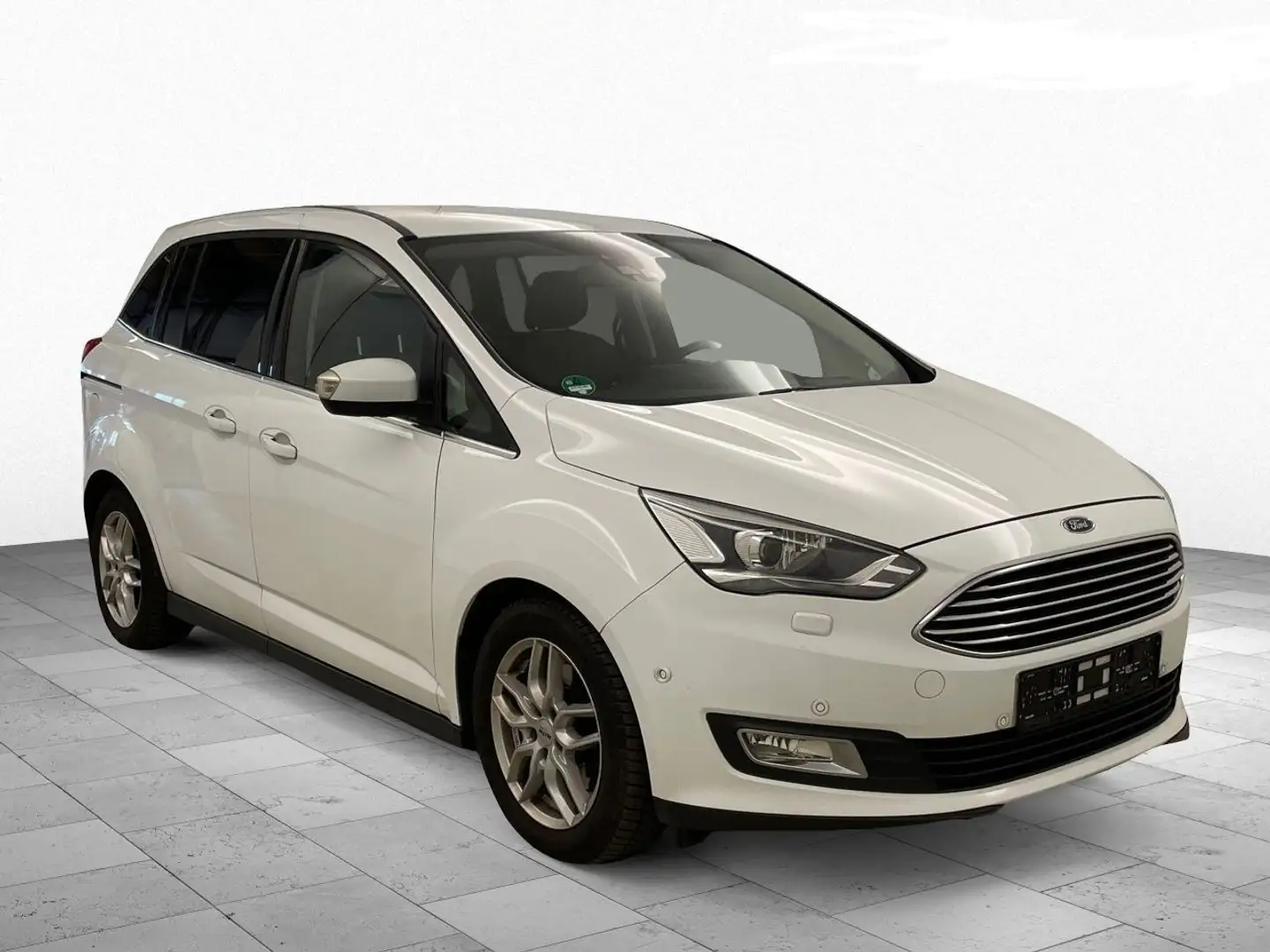 Ford Grand C-Max Titanium 2.0 TDCI AHK ACC 1. Hd Bianco - 2