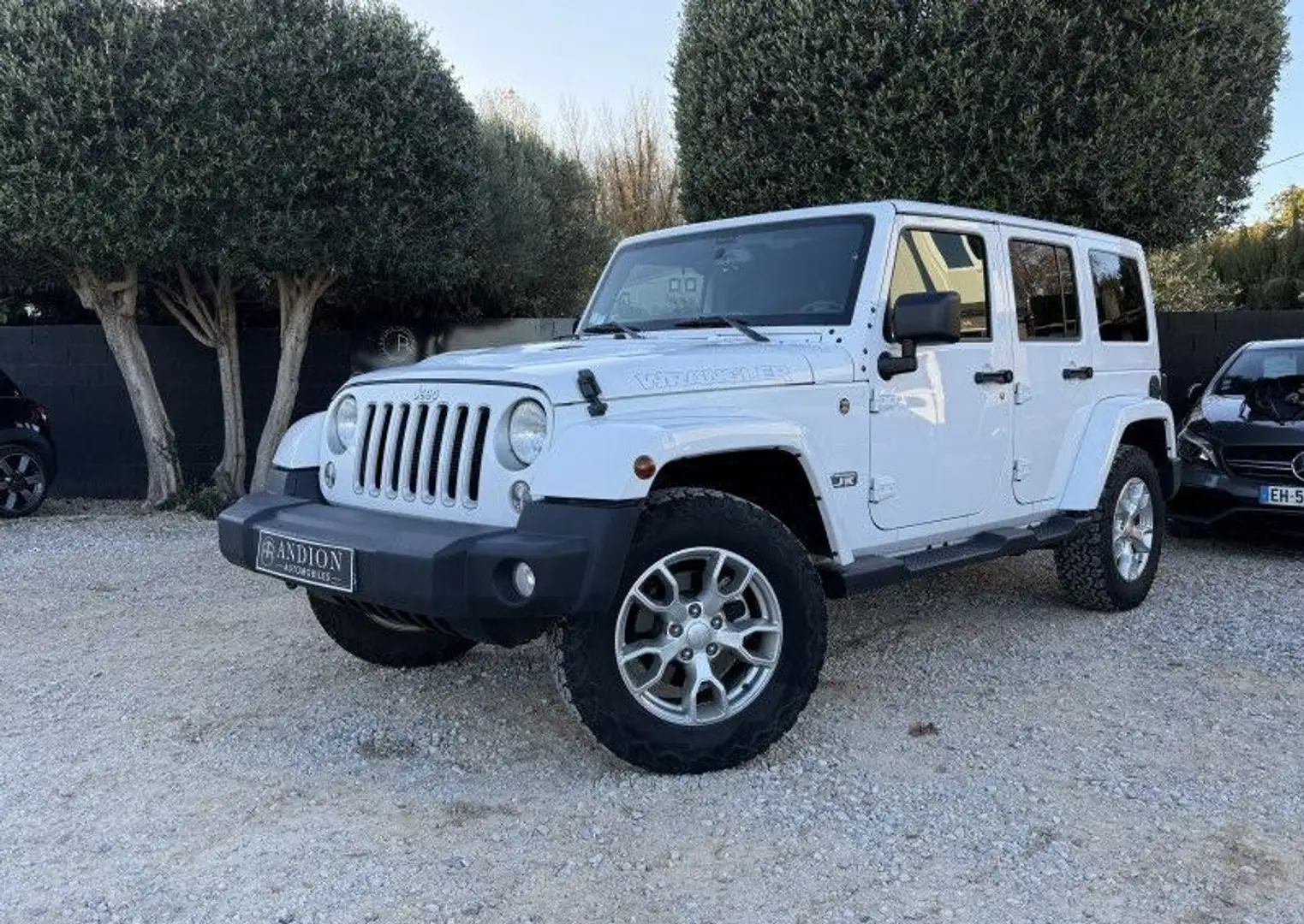 Jeep Wrangler UNLIMITED 3.6 V6 284CH JK EDITION LIMITÉ BVA Blanc - 1