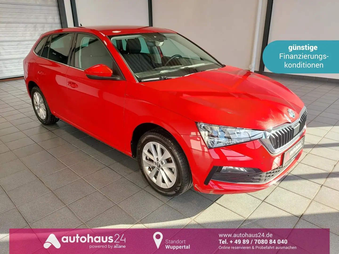 Skoda Scala 1.0 TSI Clever  Kamera|Tempomat|Bluetooth Rosso - 1