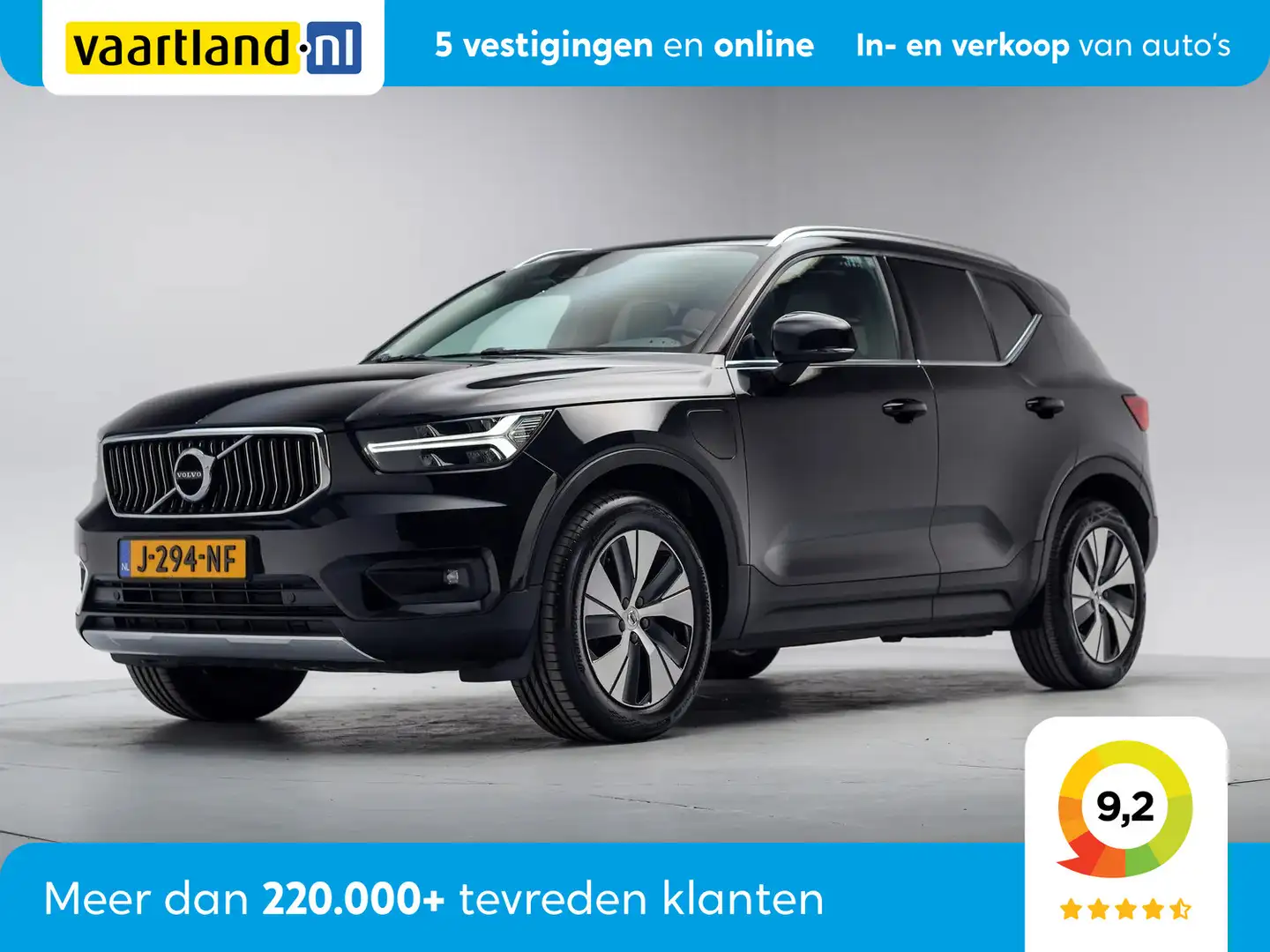 Volvo XC40 T5 Recharge 262pk Business Pro Aut. [ Leder Stoelv Zwart - 1