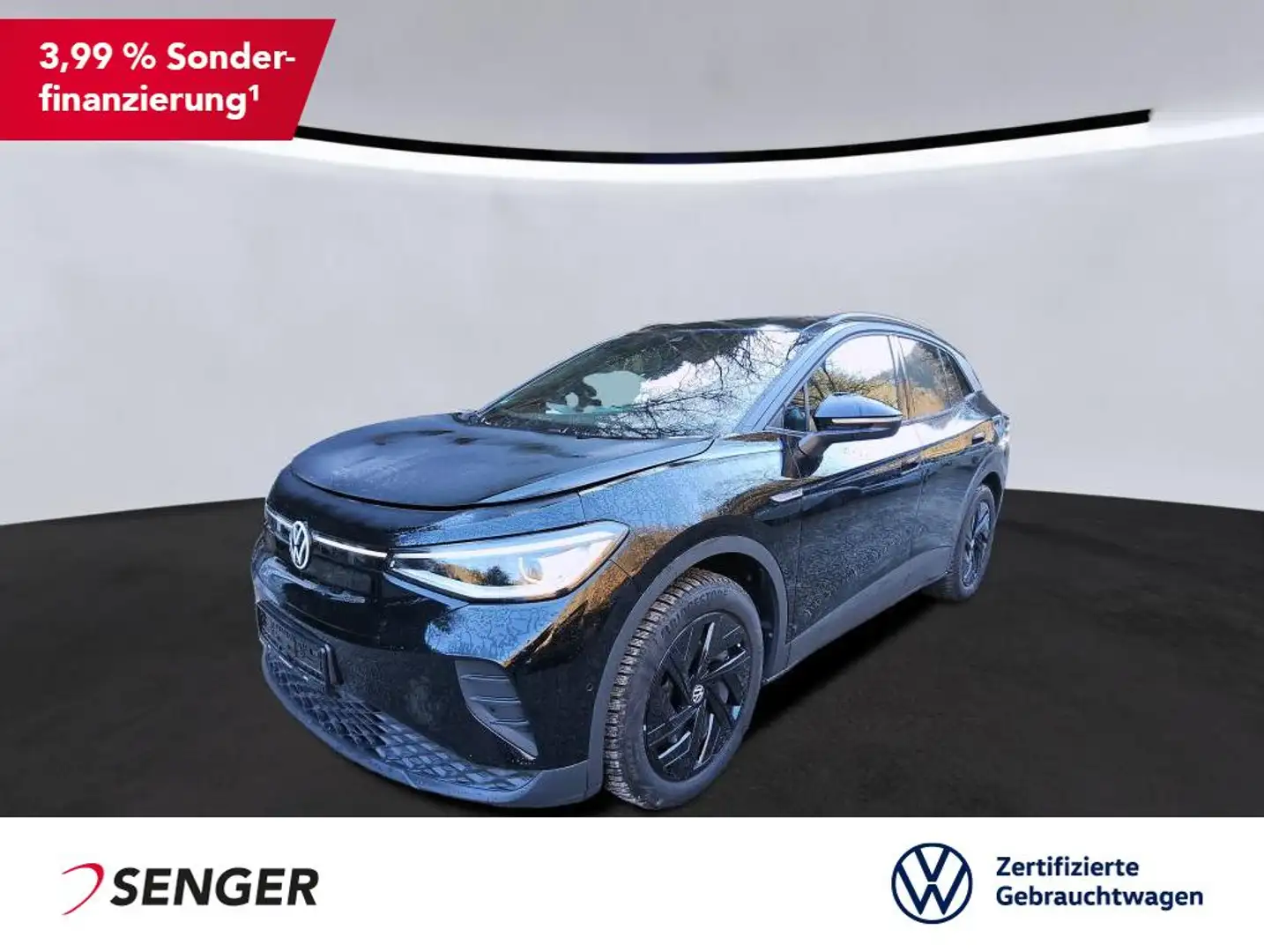 Volkswagen ID.4 Pro Performance CarPlay Matrix Panorama Schwarz - 1