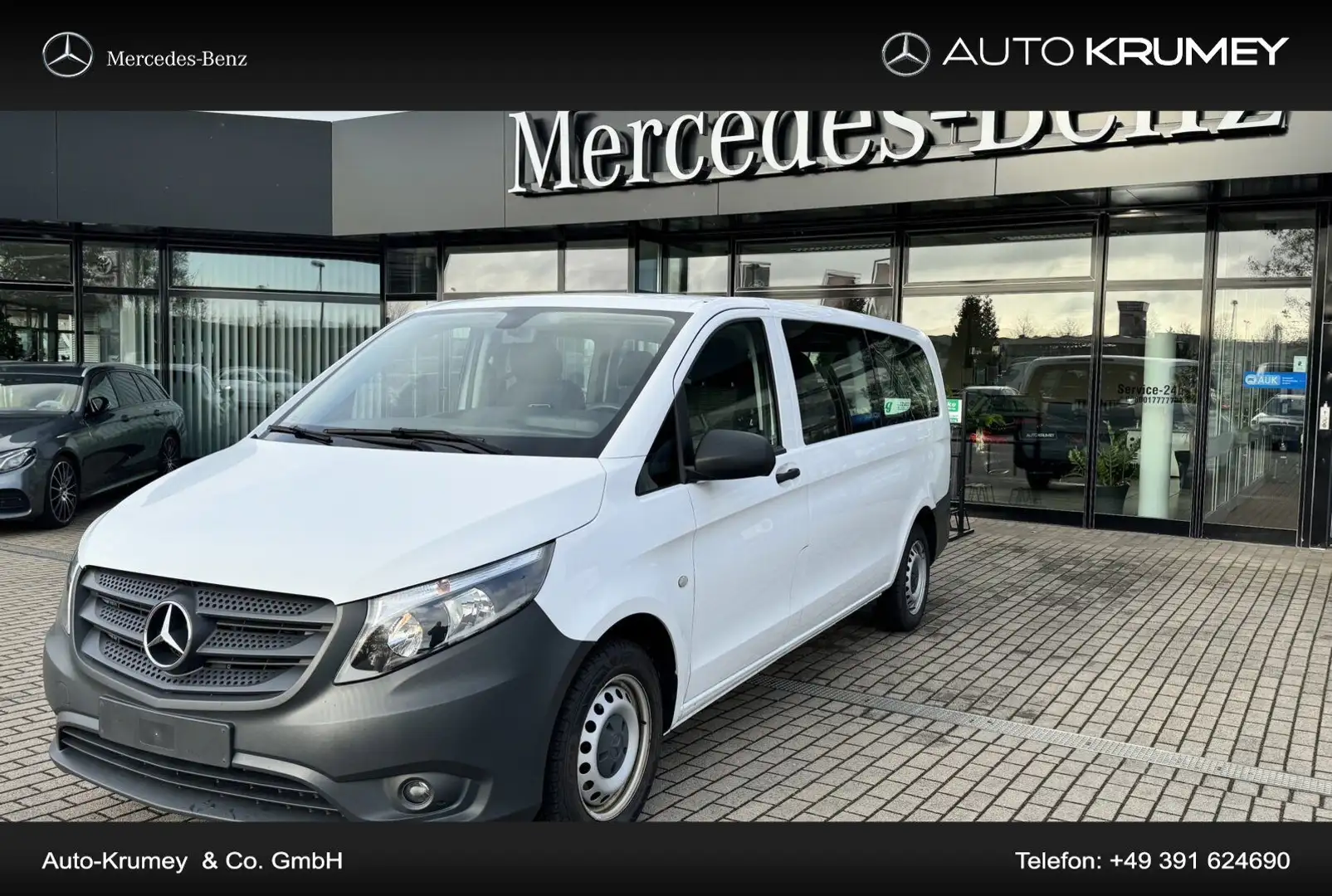 Mercedes-Benz Vito 114 CDI Tourer PRO Extralang Navi Weiß - 1