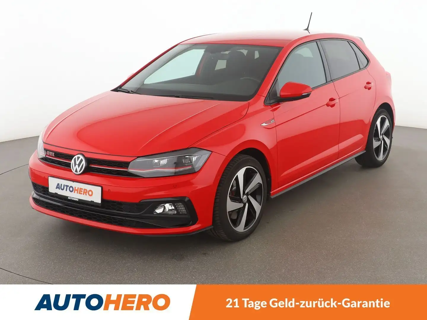Volkswagen Polo 2.0 TSI GTI Aut.*NAVI*LED*PDC*SHZ*ACC*KLIMA* Rojo - 1