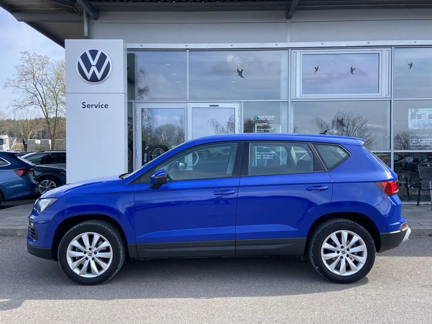 SEAT Ateca 2.0 TDI Style AHK+BEATS+NAVI-PRO+LED+PARKA Blau - 2