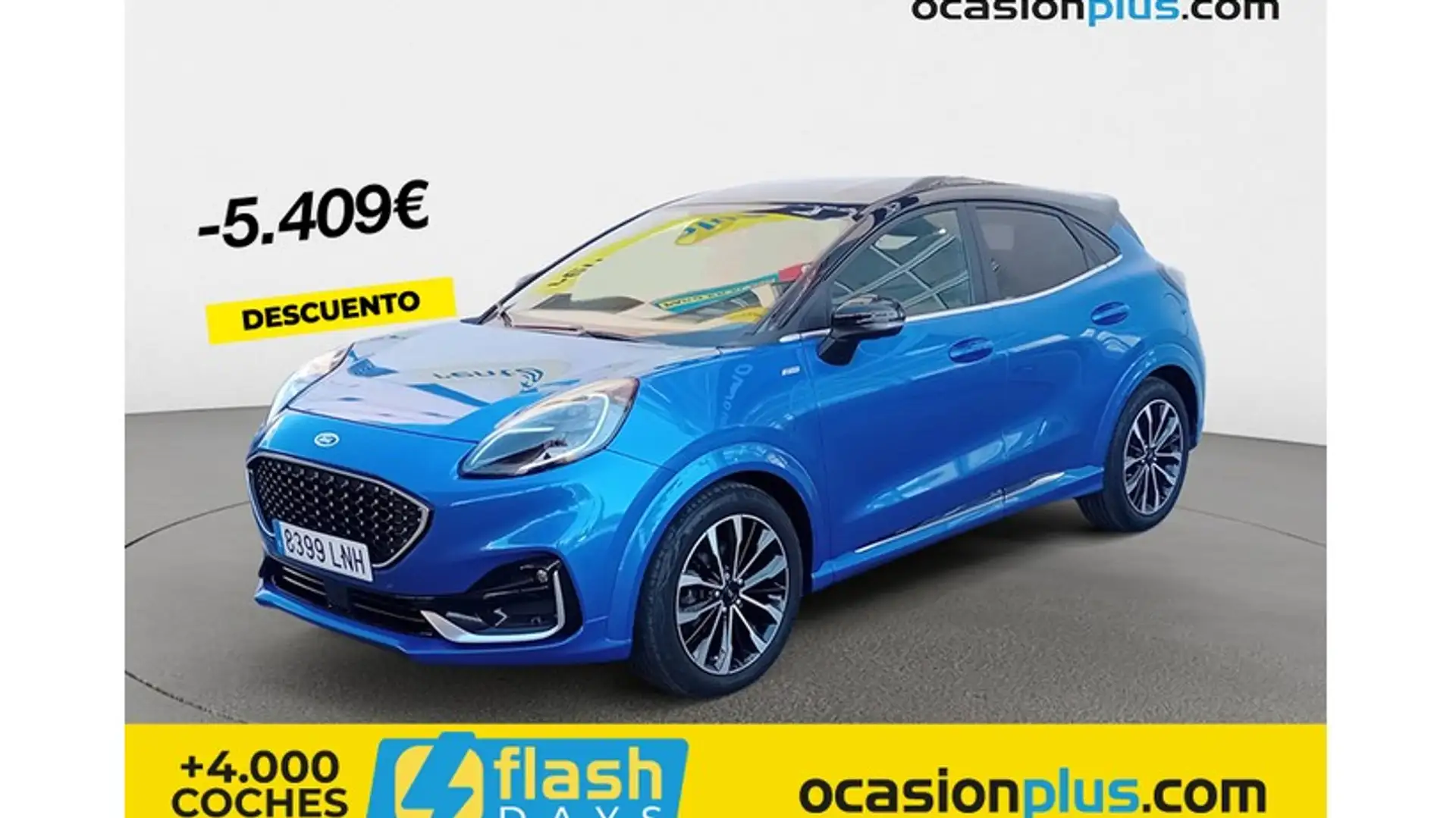 Ford Puma 1.0 EcoBoost Vignale Aut. 125 Azul - 1