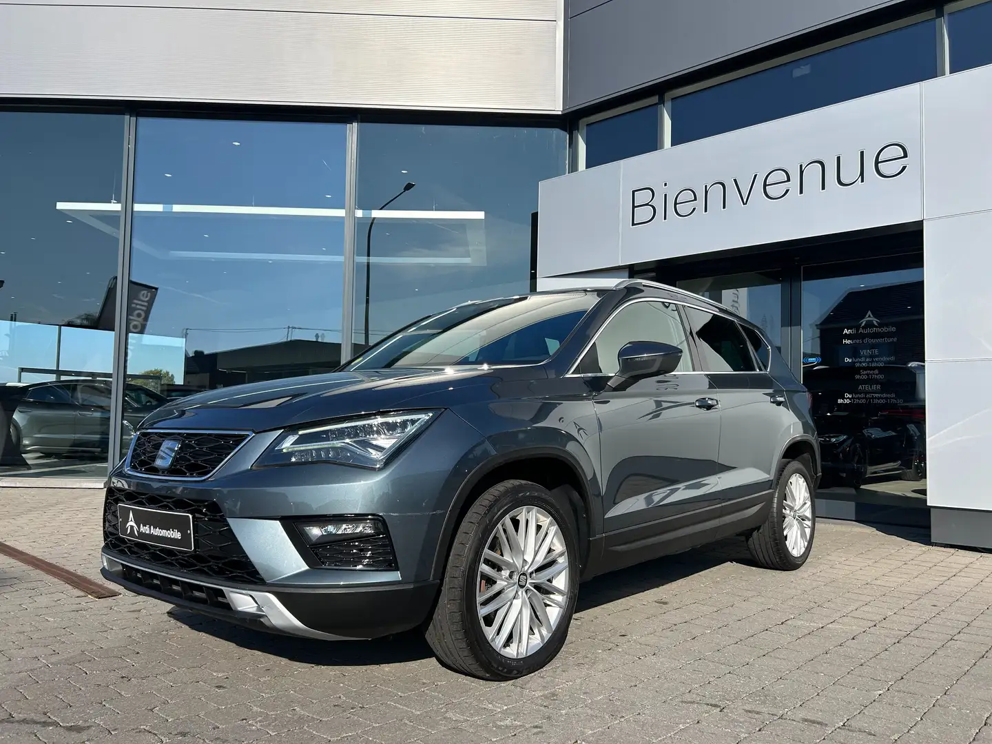 SEAT Ateca 1.6 TDI Xcellence *CARPLAY*1ER PROP*GARANTIE* Gris - 1