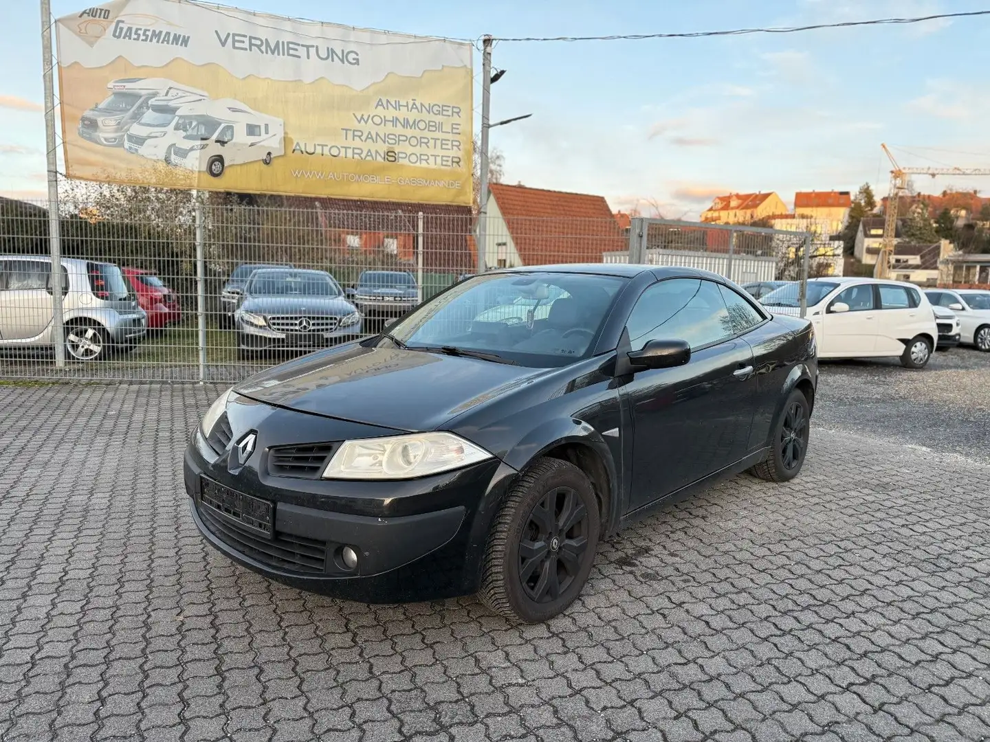 Renault Megane II Cabrio Dynamique Leder Navi Panorama Schwarz - 1