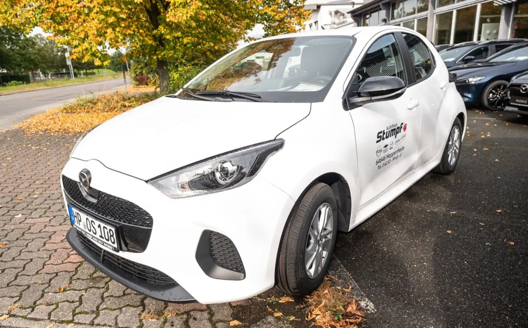 Mazda 2 2 HYBRID/CENTER-LINE/KAMERA/SHZ/VORFÜHRWAGEN Weiß - 1