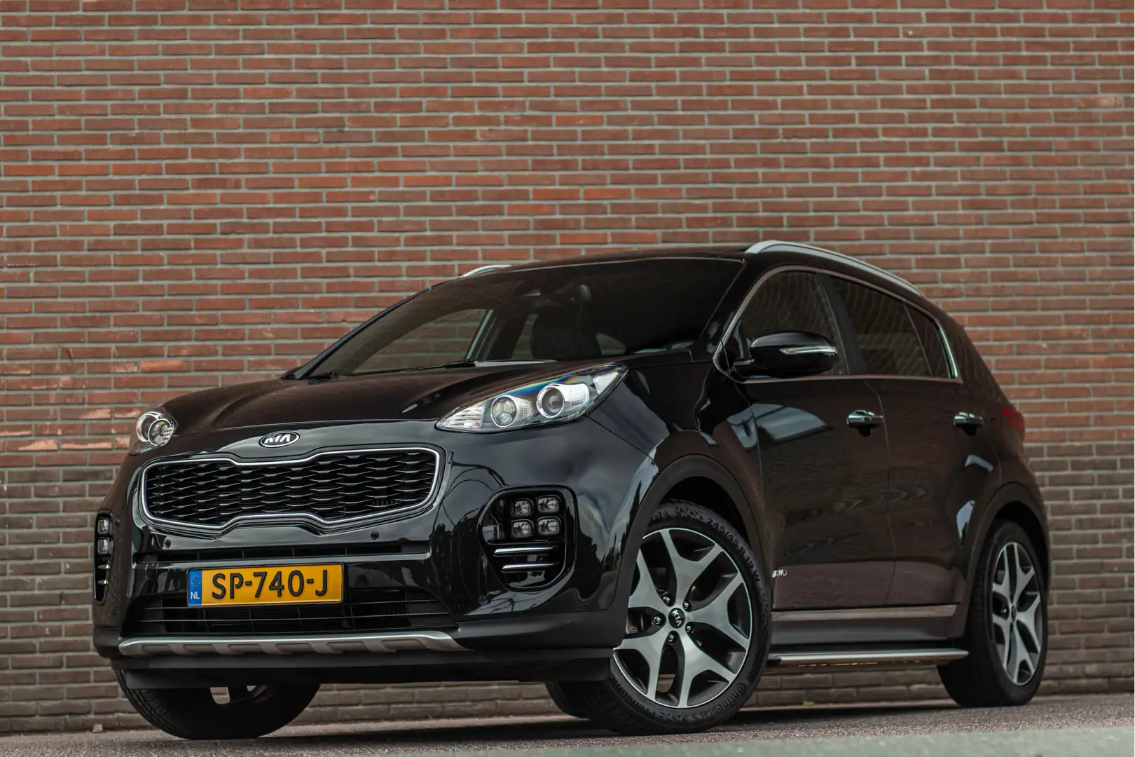 Kia Sportage 1.6 T-GDI 177PK DCT7 4WD GT-Line, 58.000km NAP, Le Zwart - 1