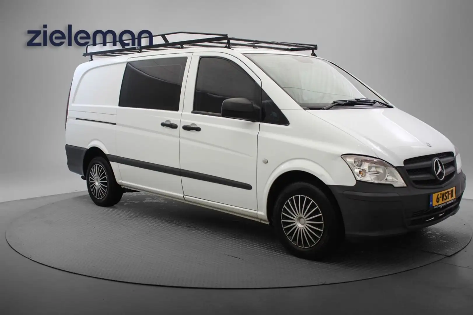 Mercedes-Benz Vito 113 CDI 320 Lang Automaat Dubbele Cabine - Navi, C Wit - 1