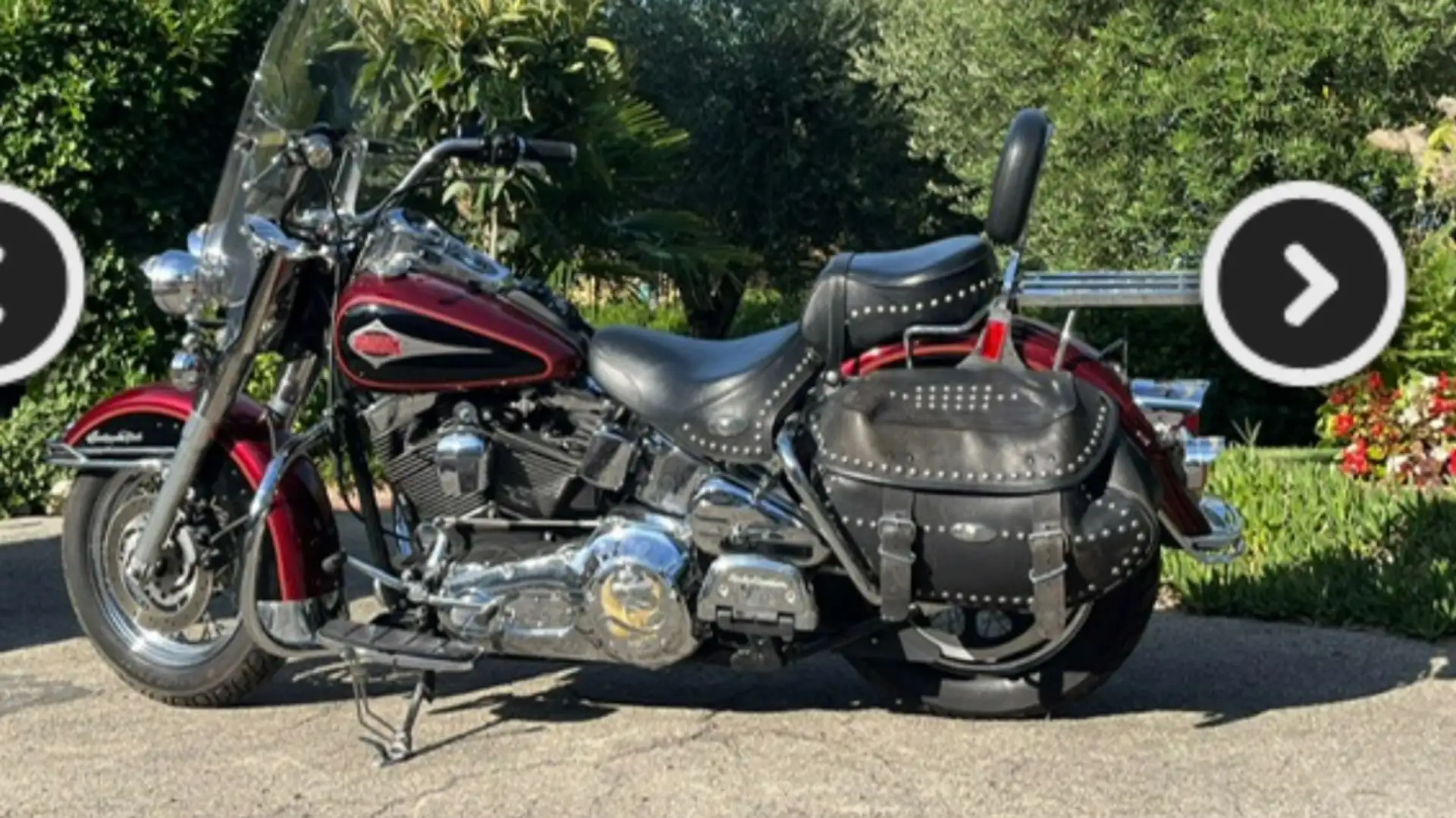 Harley-Davidson Heritage Softail Classic 1450 carb. Black - 1