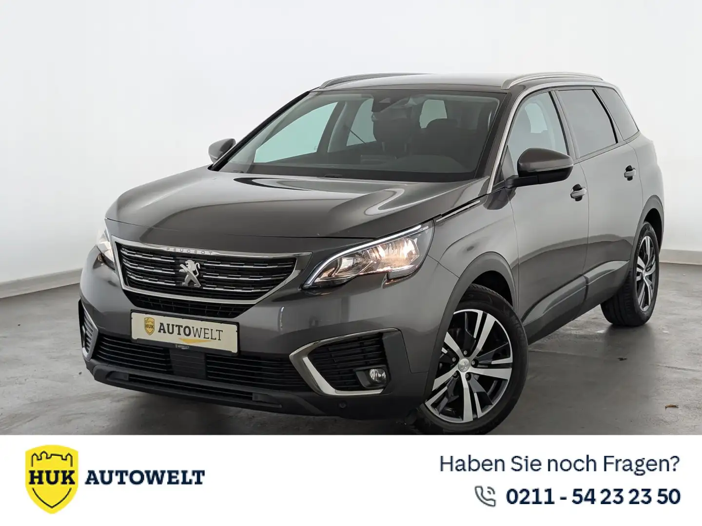 Peugeot 5008 5008 1.2 PureTech 130 Active NAVI+RFK+SHZ+TEMP+ BC Grau - 1