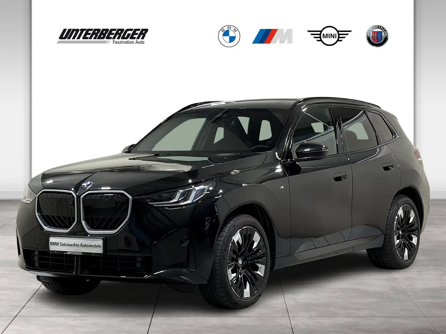 BMW X3 20d xDrive M Sportpaket AHK ACC RFK HUD HK Zwart - 1