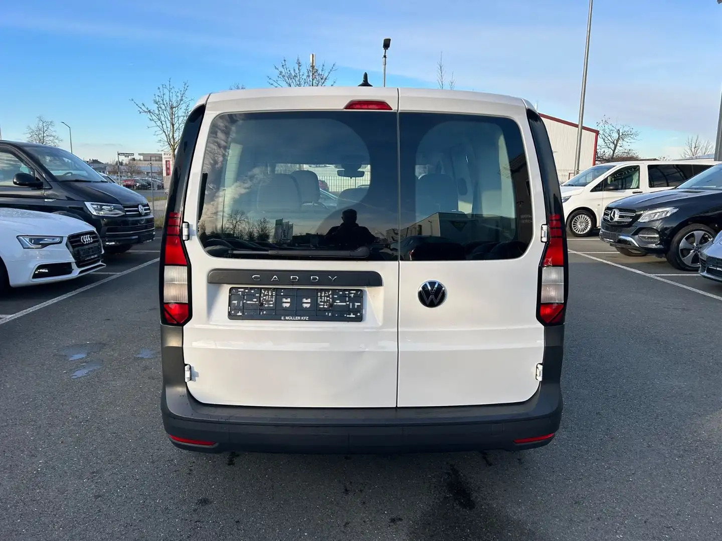 Volkswagen Caddy Basis/LED/NAVI/HECKFLÜGELTÜREN Blanc - 1