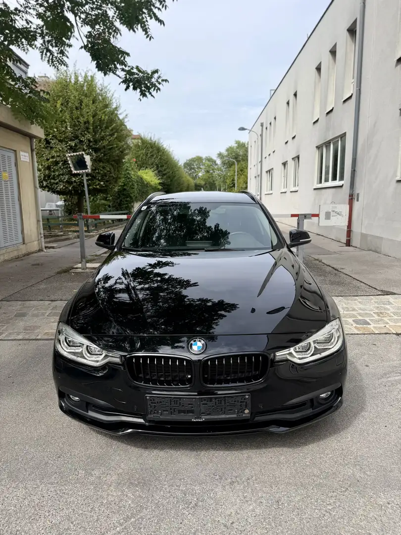 BMW 318 318 d Advantage Aut. Schwarz - 2