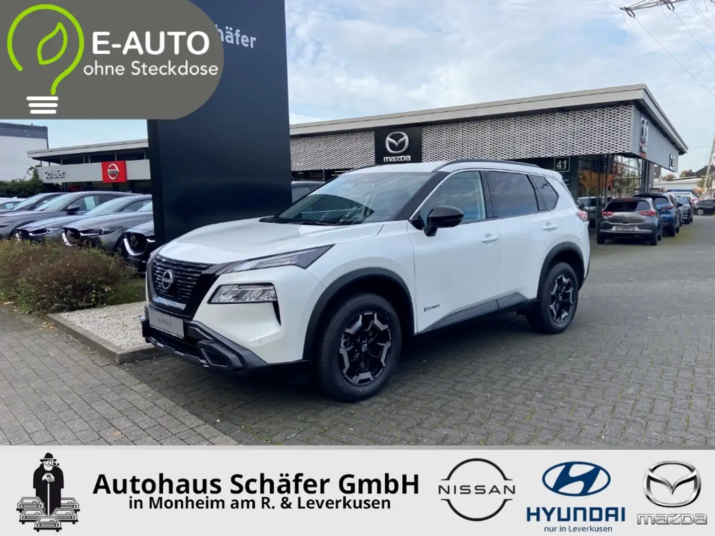 Nissan X-Trail N-TREK 1.5 VC-T e-4ORCE 213PS Navi digitales Cockp Bianco - 1