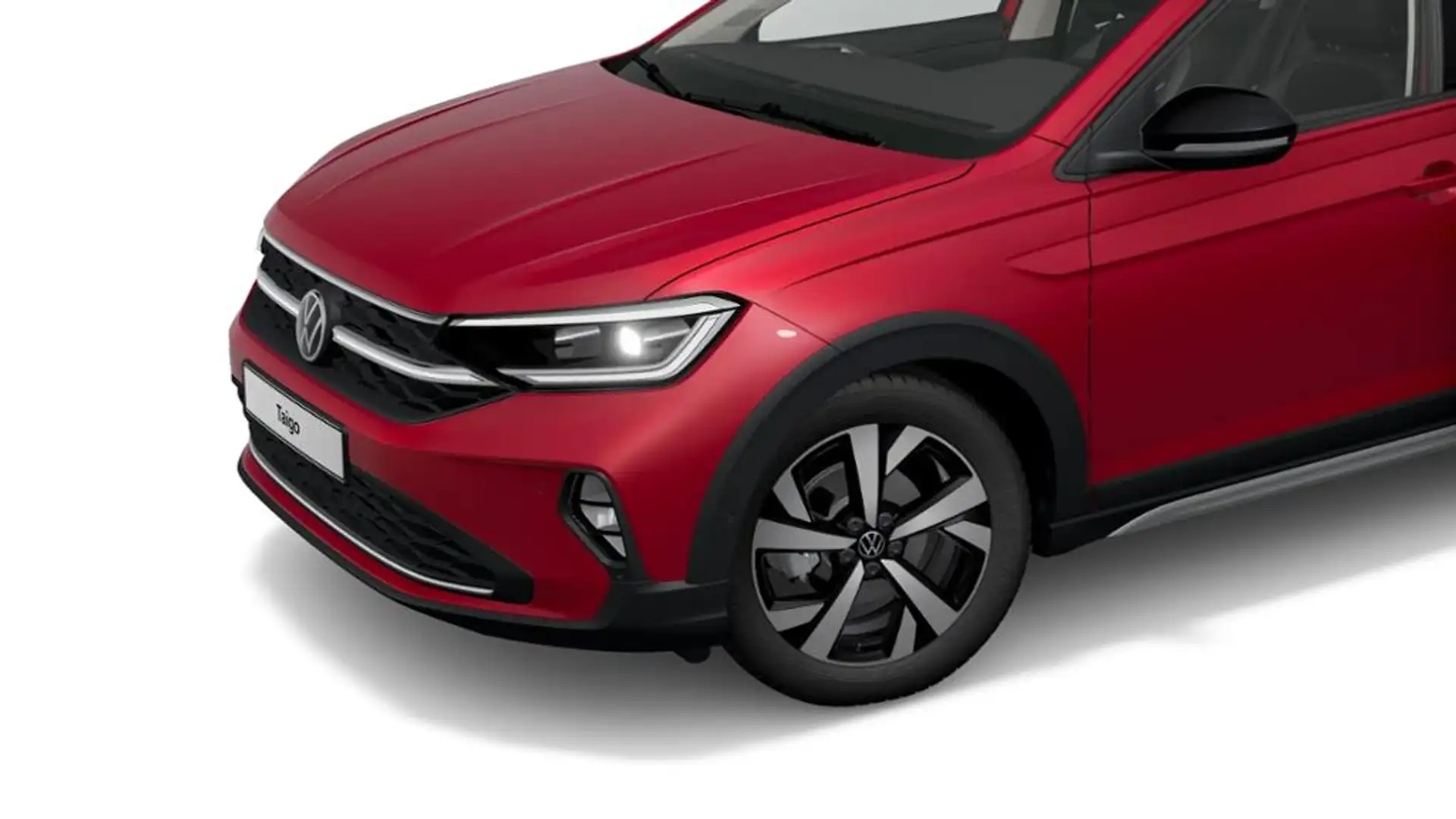 Volkswagen Taigo 1.0 TSI Style LED/KAM/ACC/ASSIST+/SHZ/KEY Rot - 2