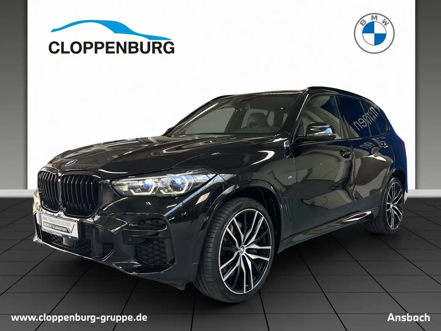 BMW X5 M 50i Head-Up HiFi DAB Aktivlenkung  AHK Noir - 1