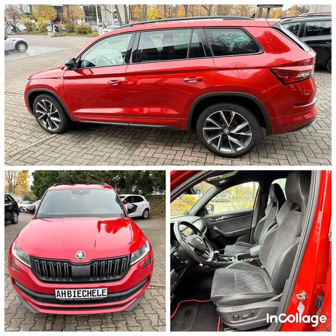 Skoda Kodiaq Sportline 4x4 Autom LED ACC 20Zoll Rouge - 1