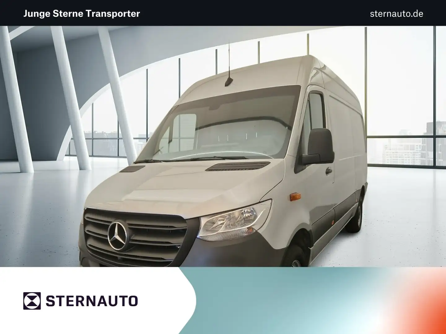 Mercedes-Benz Sprinter Sprinter 317 KA 36 HD Metallic MBUX Klima Kamera Silber - 1