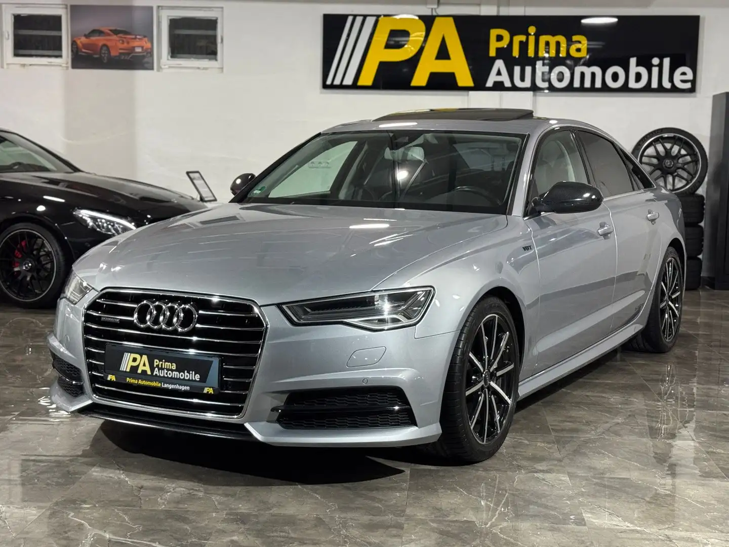 Audi A6 Lim. 3.0 TDI quattro / Matrix Standhz Kamera Silber - 1